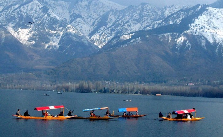 Shikara ride in famous Dal Lake